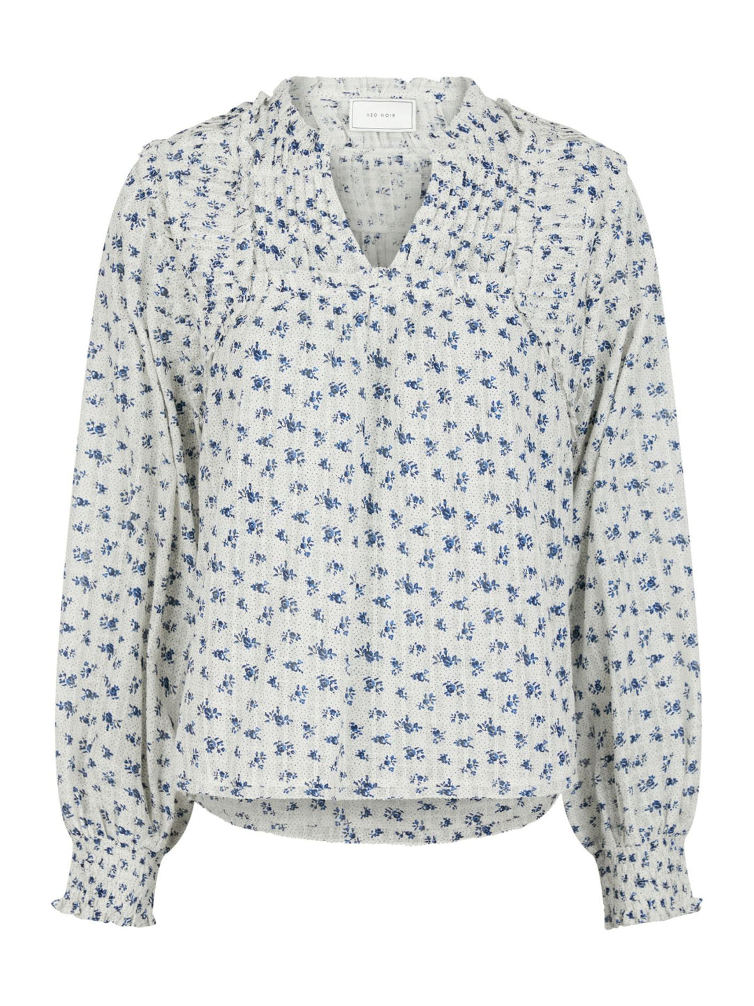 Nipoa Dot Flower Blouse