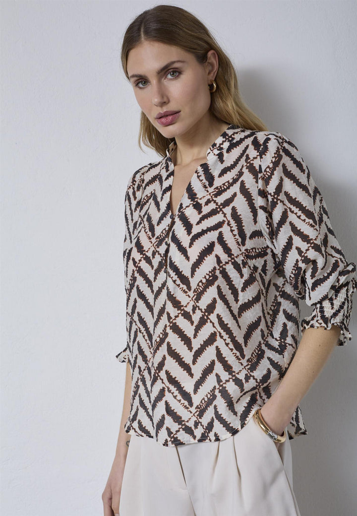 Memphis V-Blouse