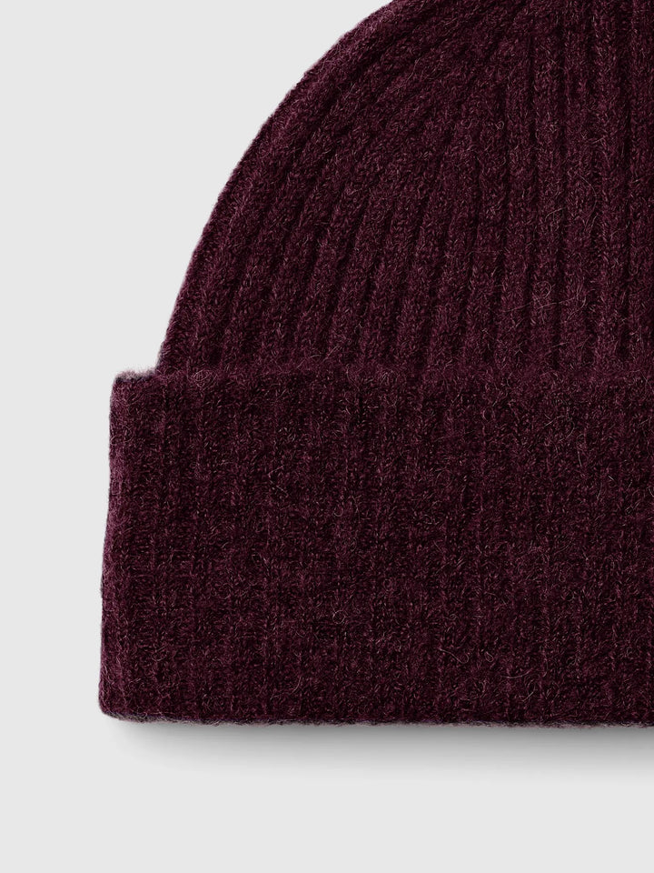 Lulu Wool Blend Knit Beanie