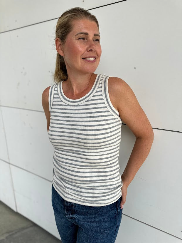 Dagna Striped Tank Mix