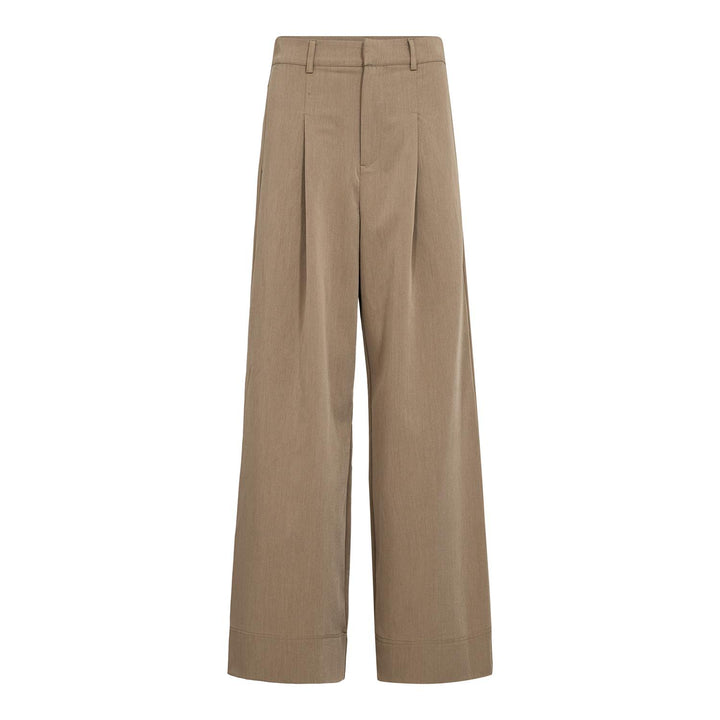Melva pleat pant faded khaki