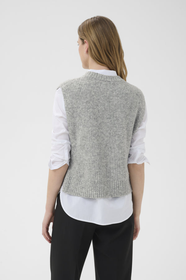 charlye waistcoat medium grey