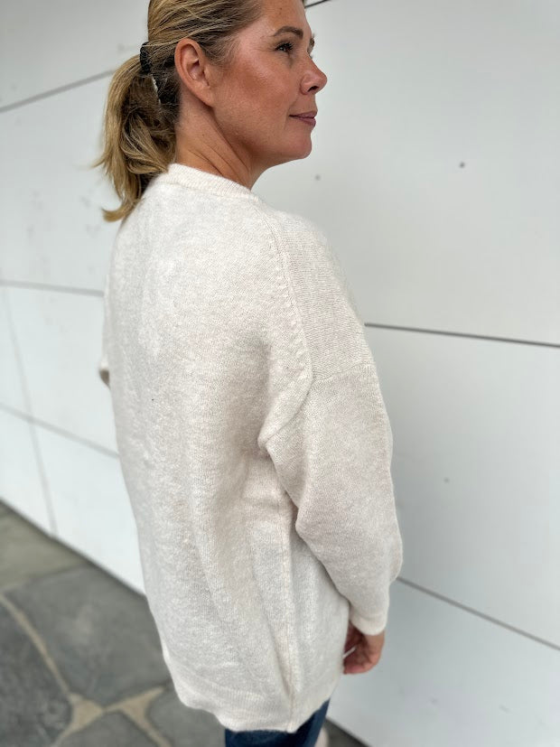 Sia Ras LS Knit Long Cardigan