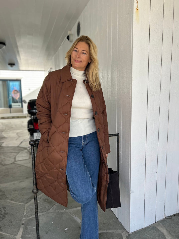 Carine jakke downtown brown