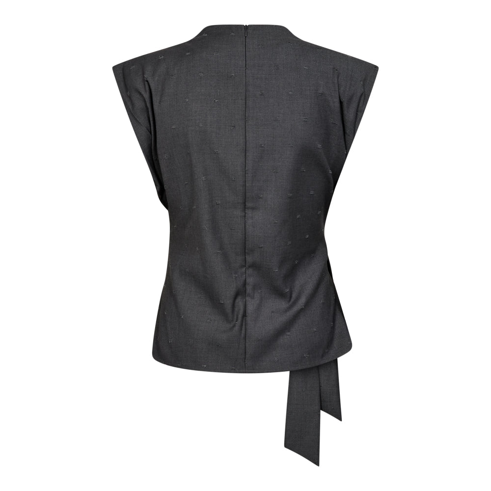 Saga Pleat Top