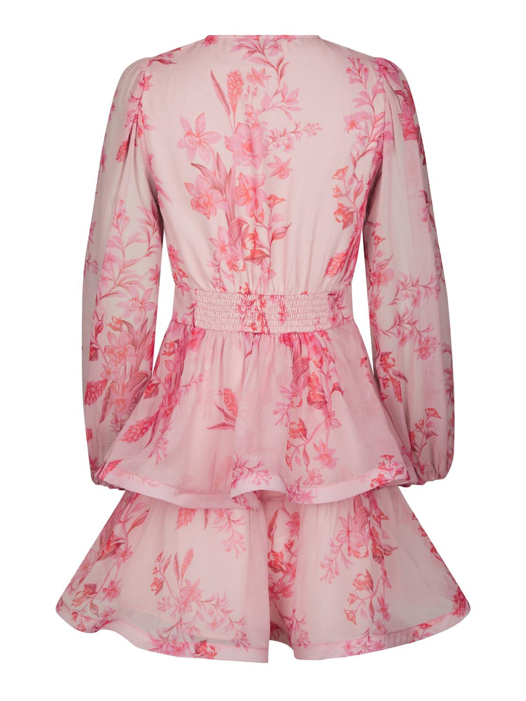 Rivana Print Chiffon Dress