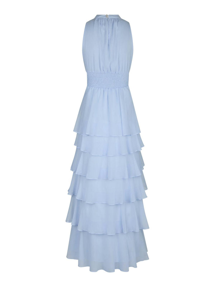 Marli Solid Chiffon Dress