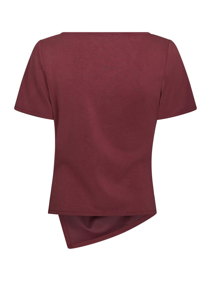 rasmine soft blouse wine