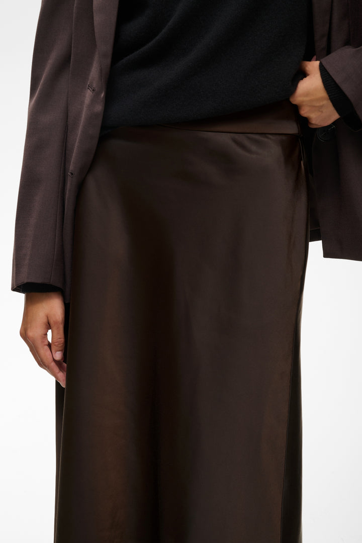 zilky skirt chocolate brown