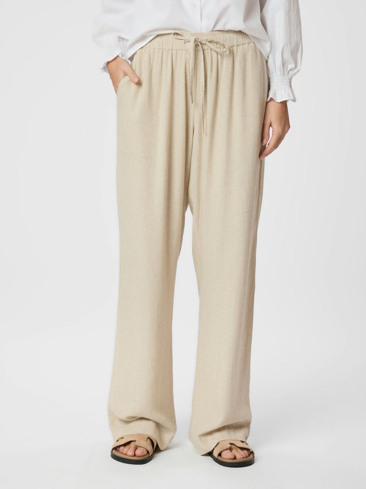 Sonar drapy linen pants