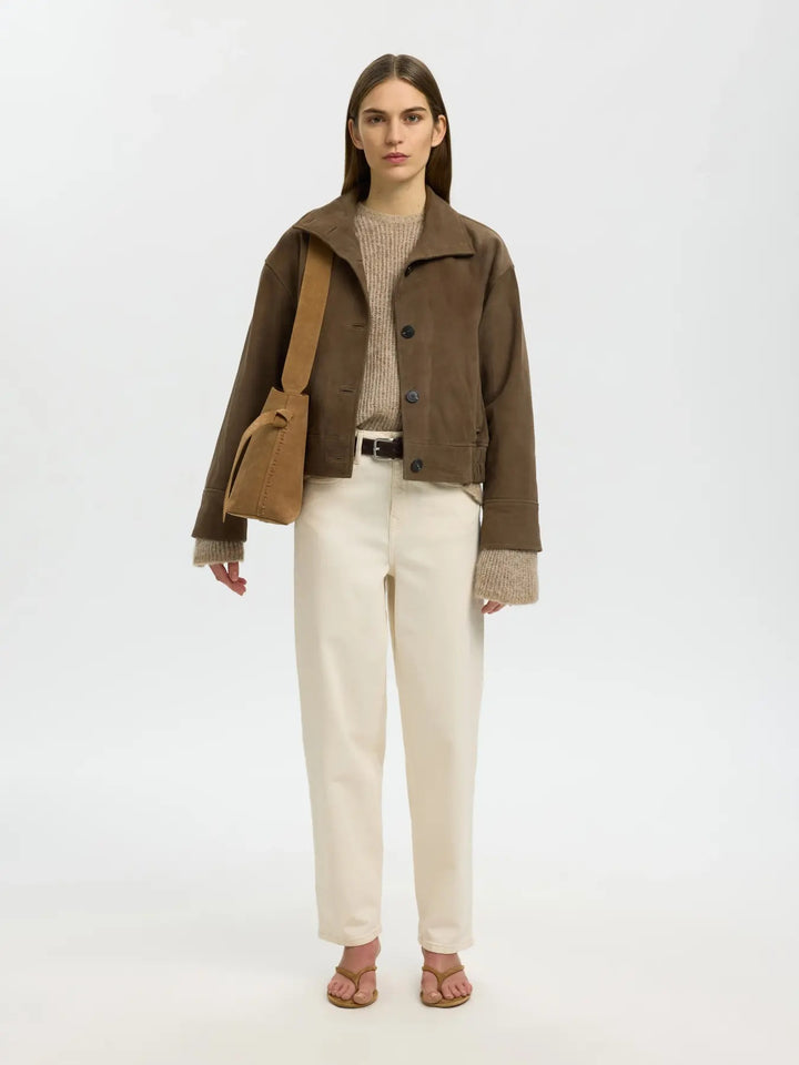 Stella Medium Suede Bag