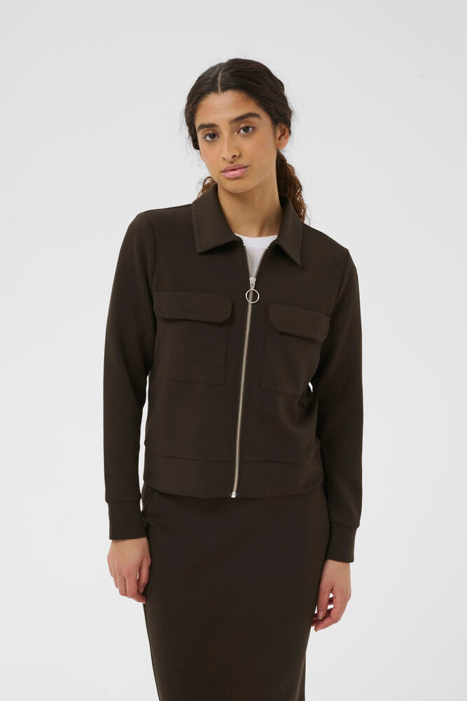 beca cardigan chocolate brown