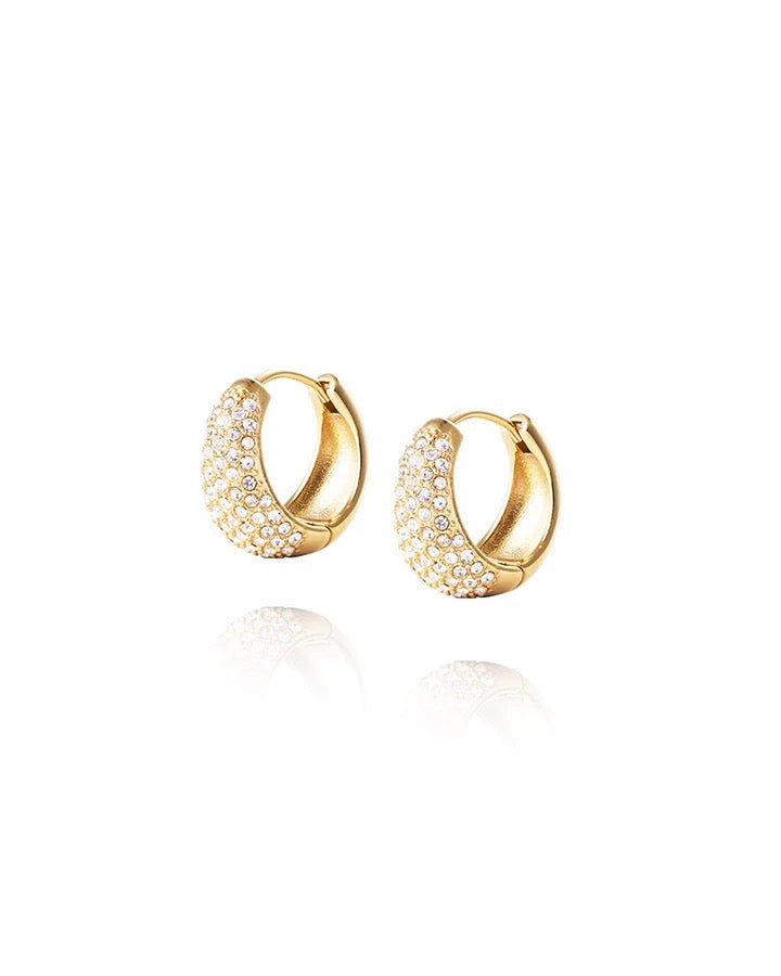 Treasure Hoops Gold Medium