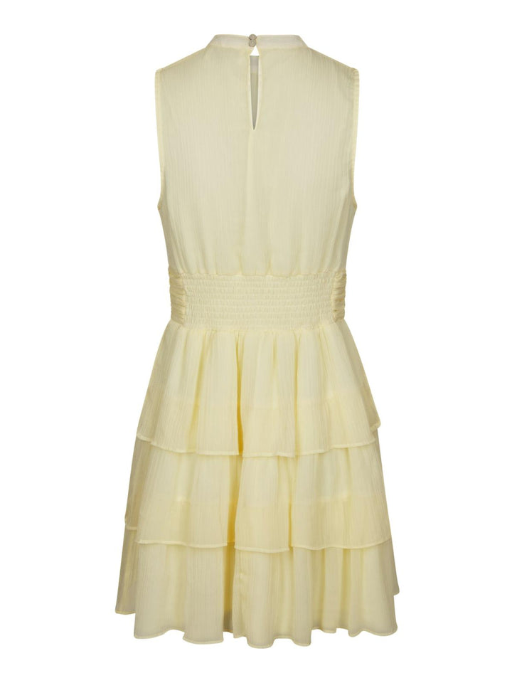 May Solid Chiffon Dress