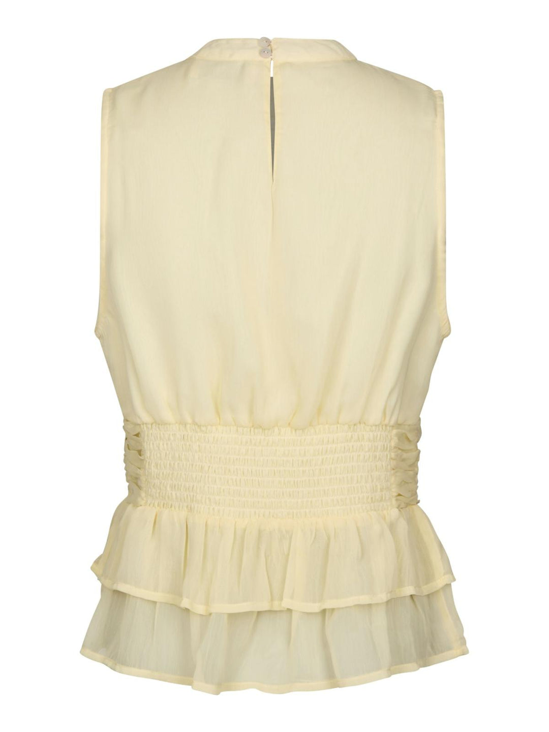 Ansol Solid Chiffon Top