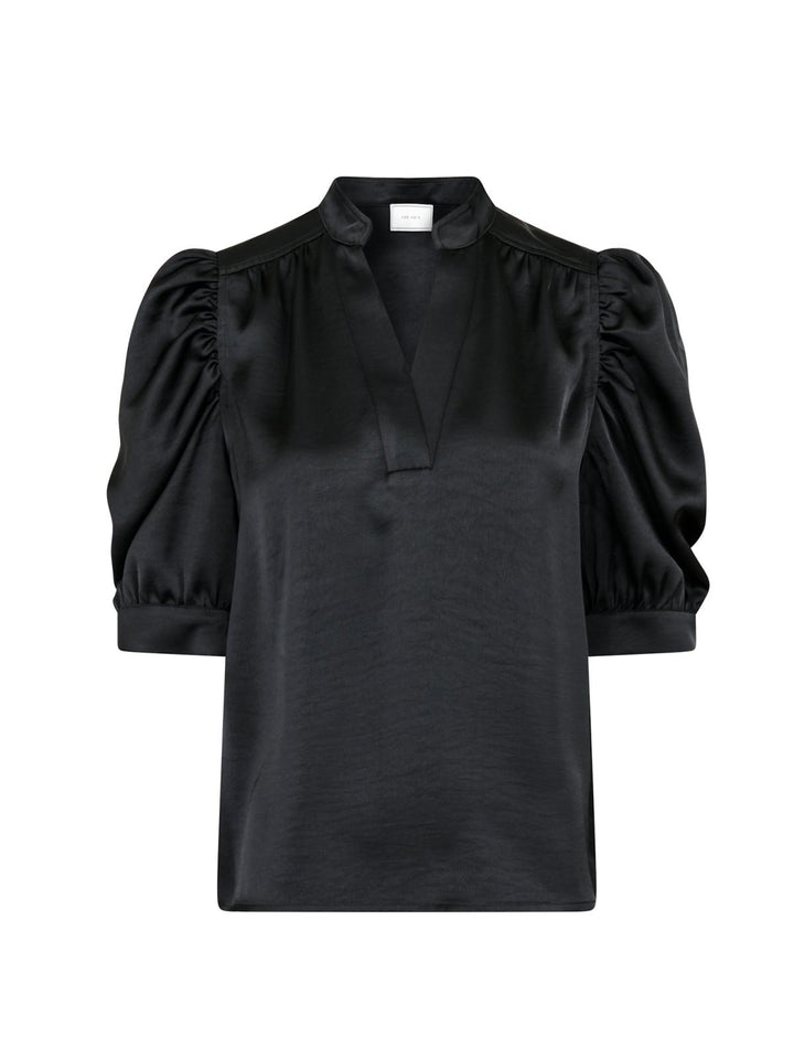 Roella heavy sateen bluse