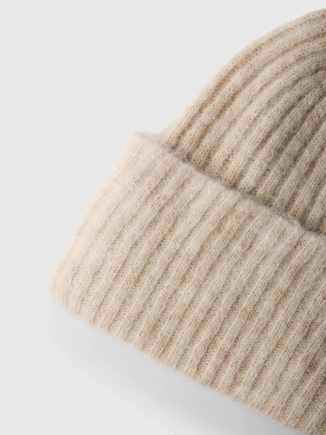 Lulu Wool Blend Knit Beanie