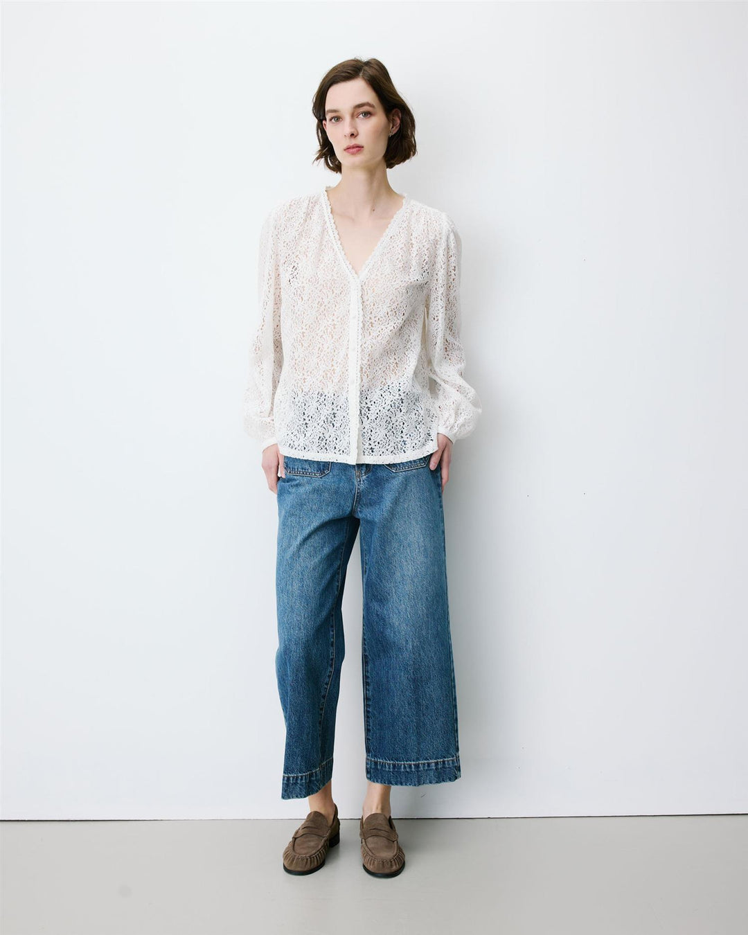 Aurora blouse ivoire