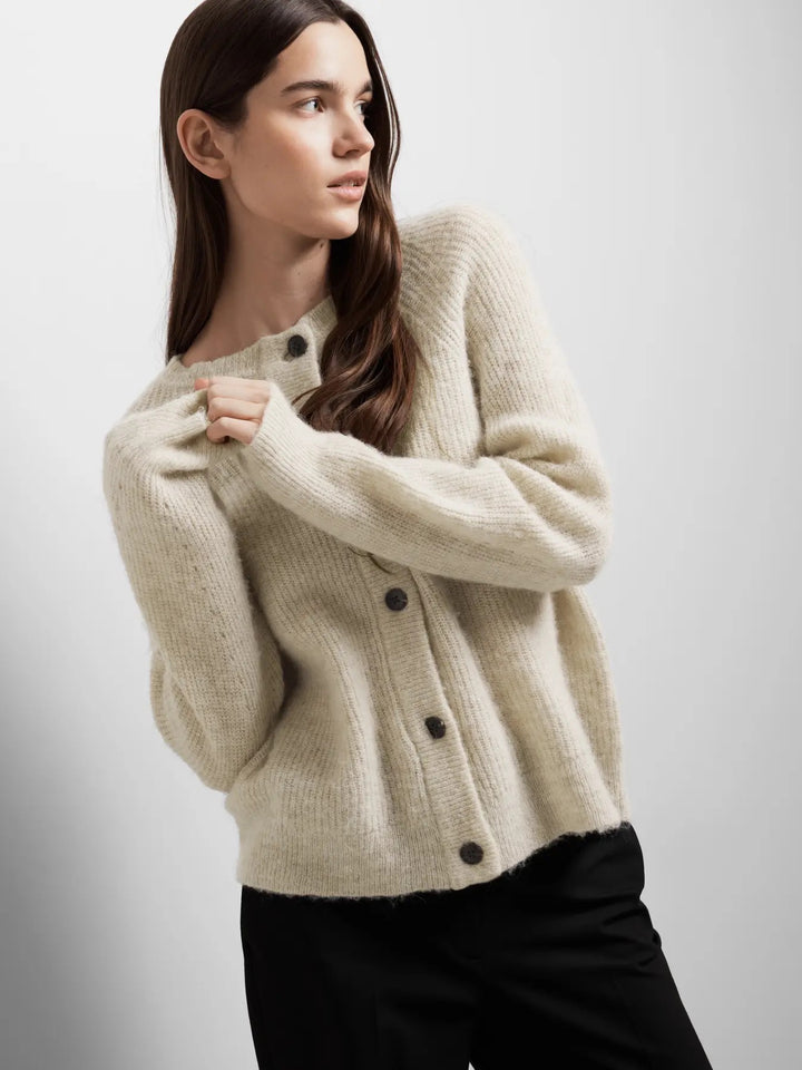 SLFLULU LS KNIT SHORT CARDIGAN