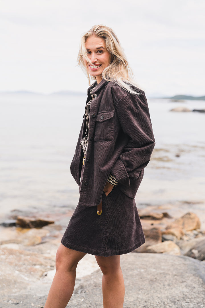 Ella skirt black coffee