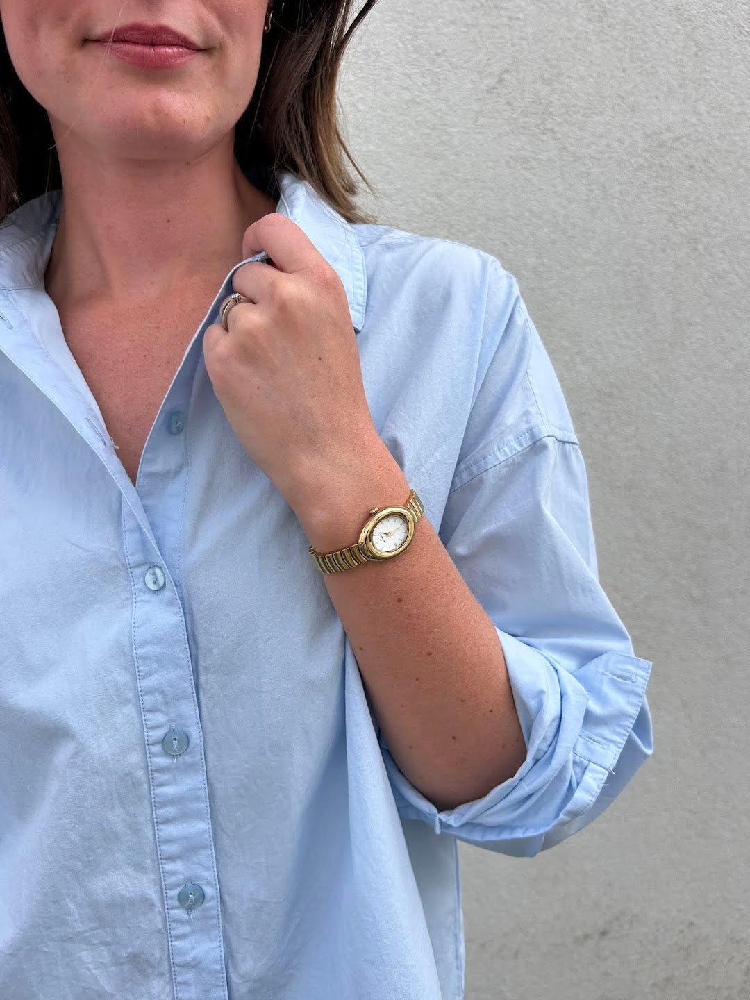the boxy shirt cashmere blue