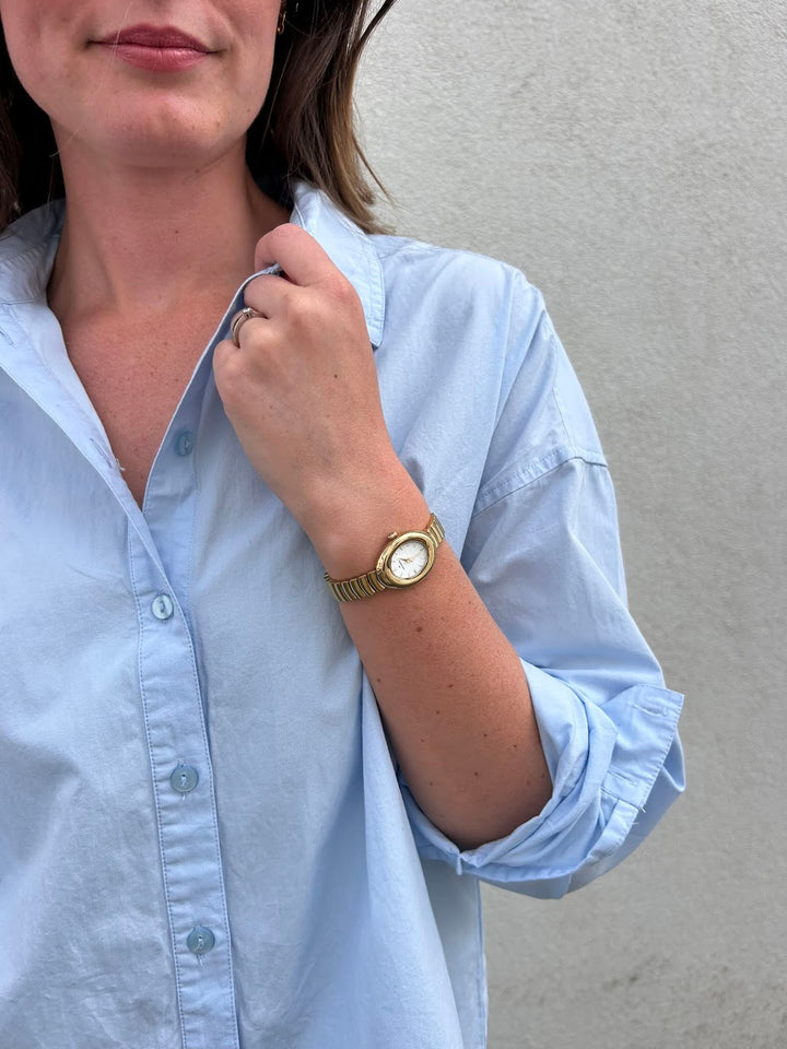 the boxy shirt cashmere blue