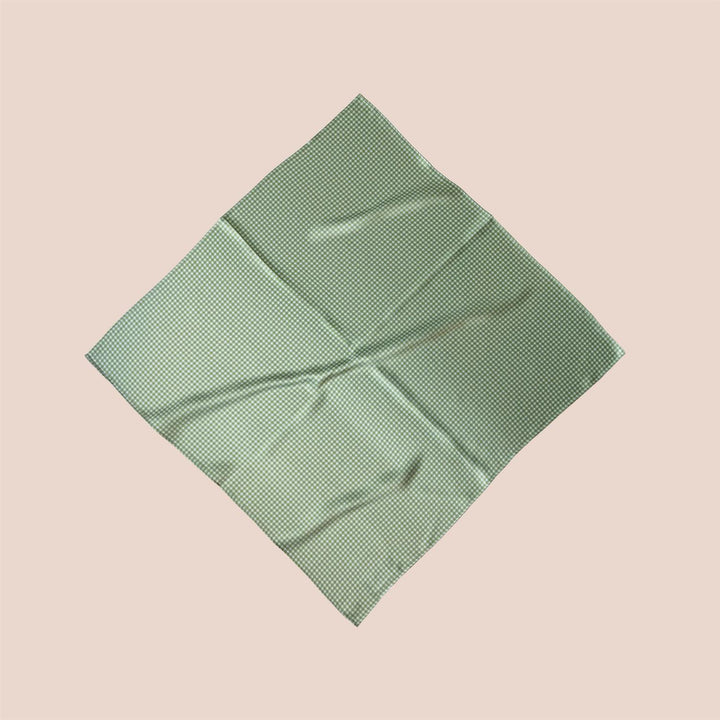 Silkeskjerf Como Light Green