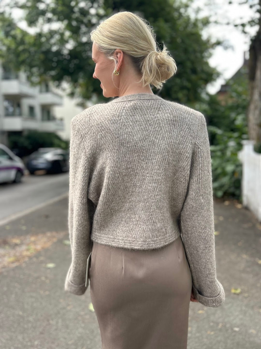 Cessole cardigan greige