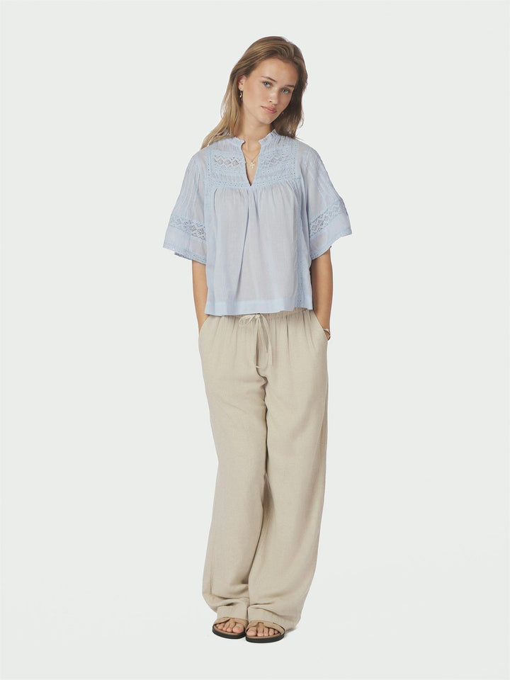 Siama S Voile Blouse light blue