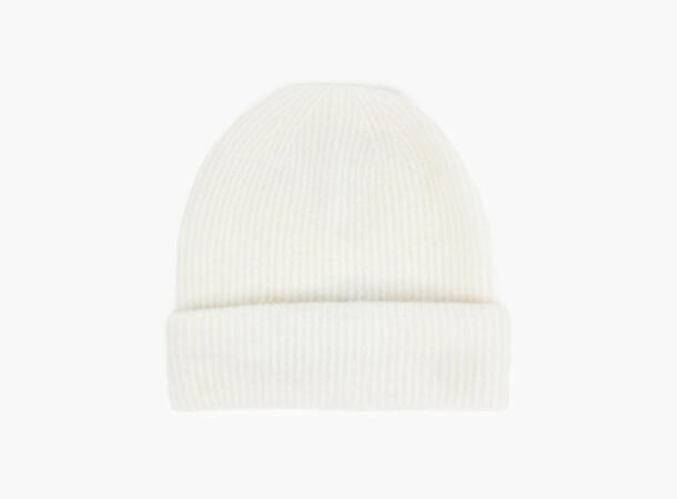 Gabriella Wool Mohair Beanie OffWhite