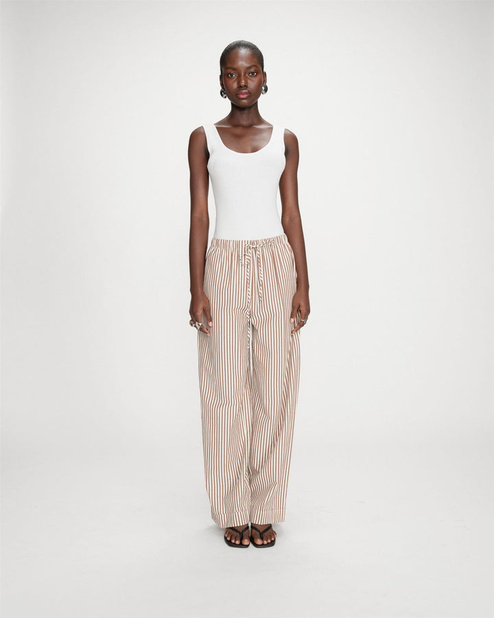 Volute pant wide leg stripe