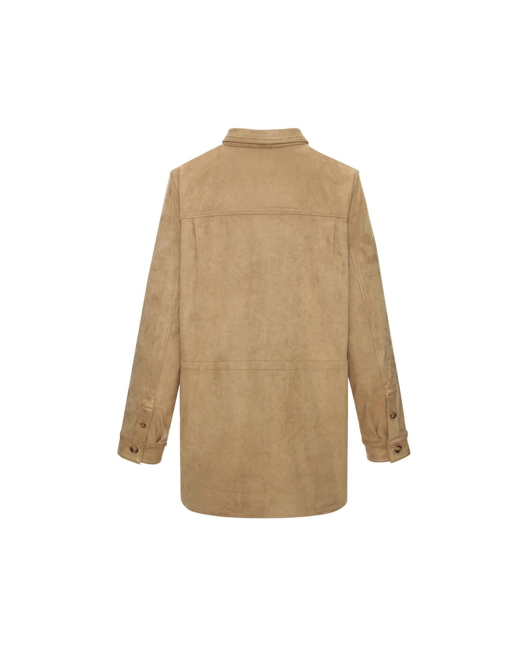 Faux Suede Shirt