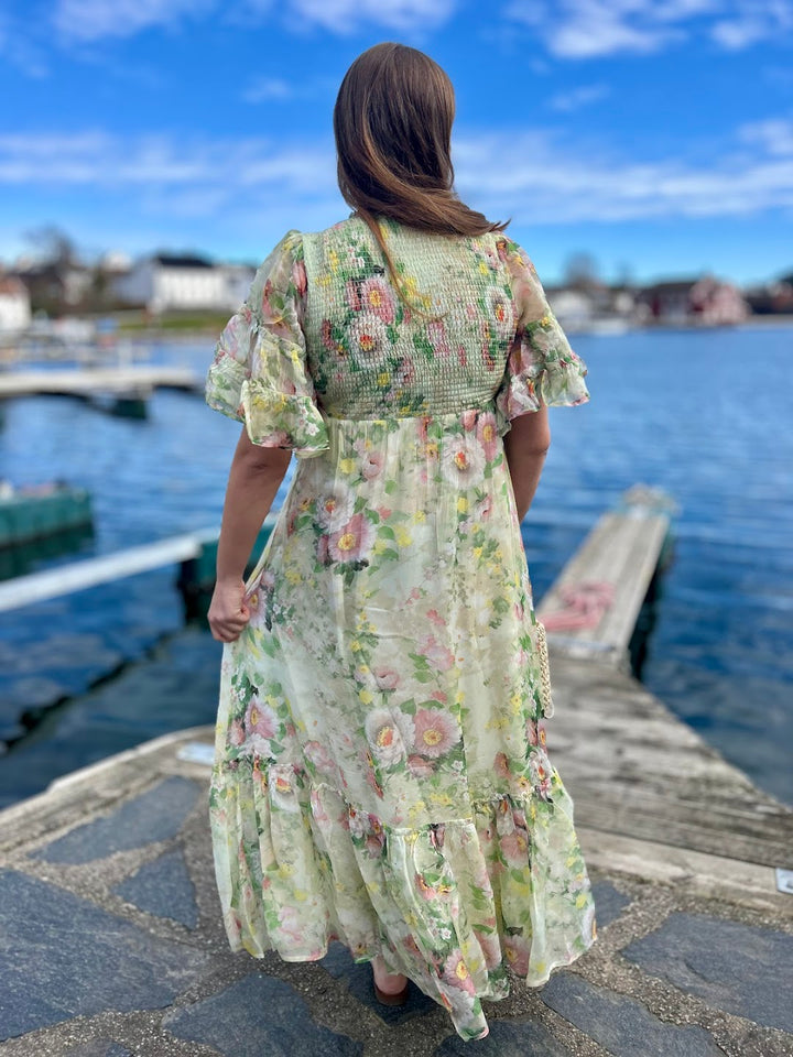 Organza Smocking Dress
