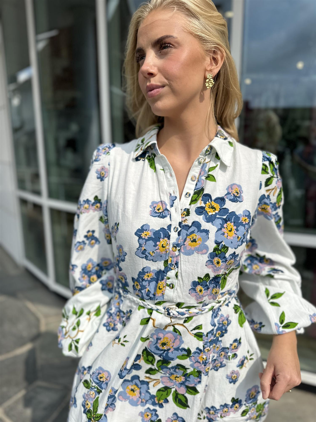 Linen Shirt Dress