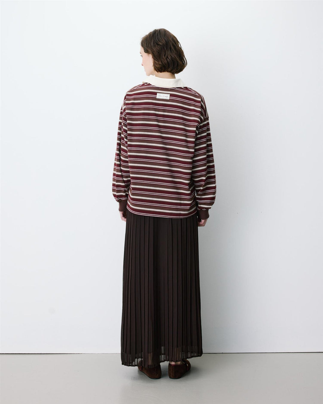 Aron LS t-shirt chocolat