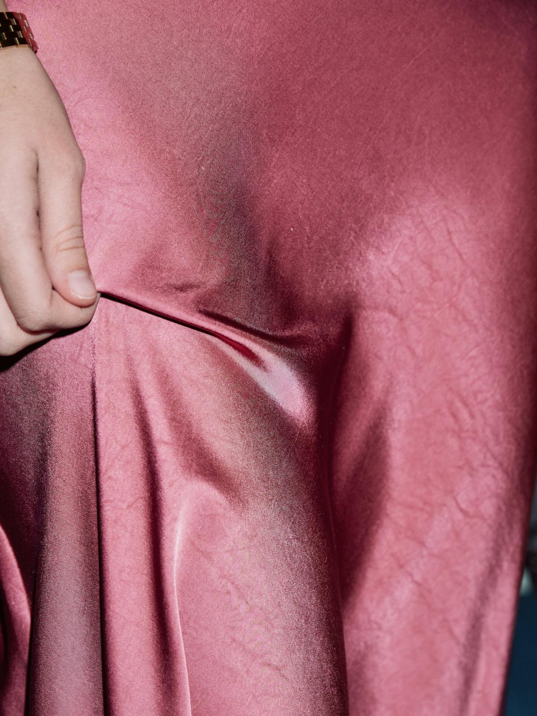 Celinie Heavy Sateen Dress