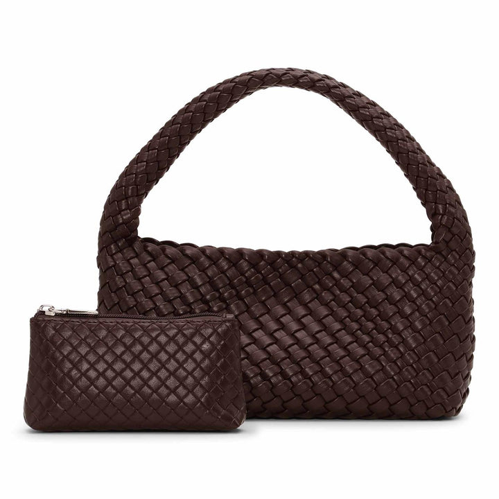 Woven mini bag pouch