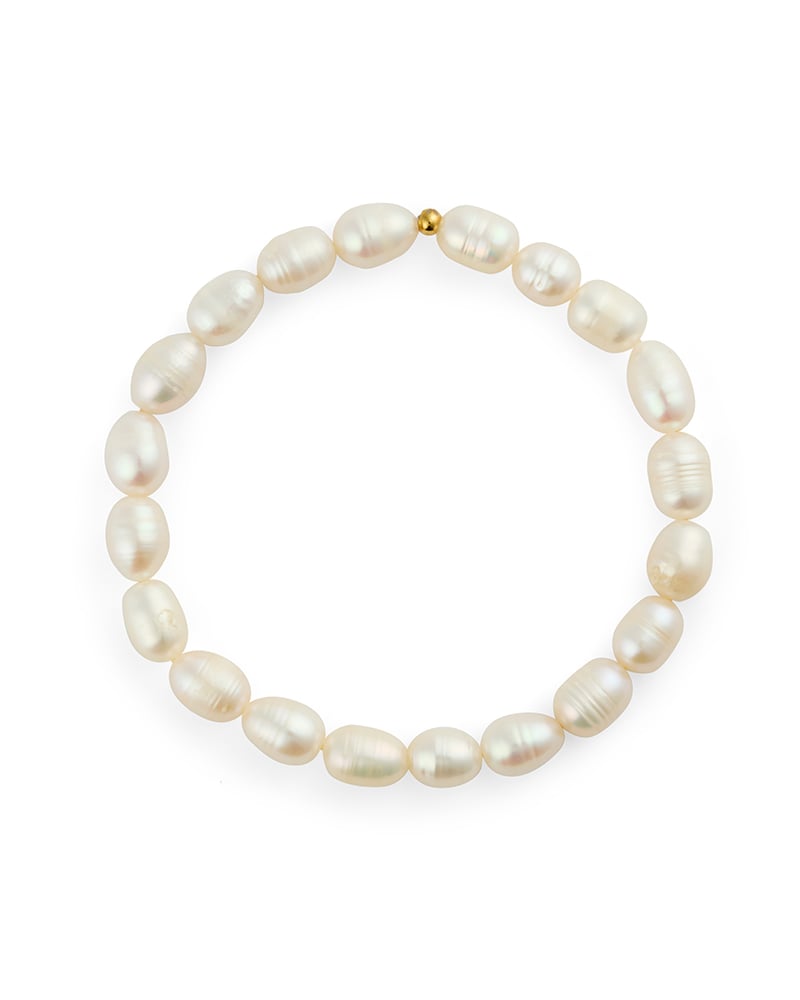 Aura Perle Armbånd Medium