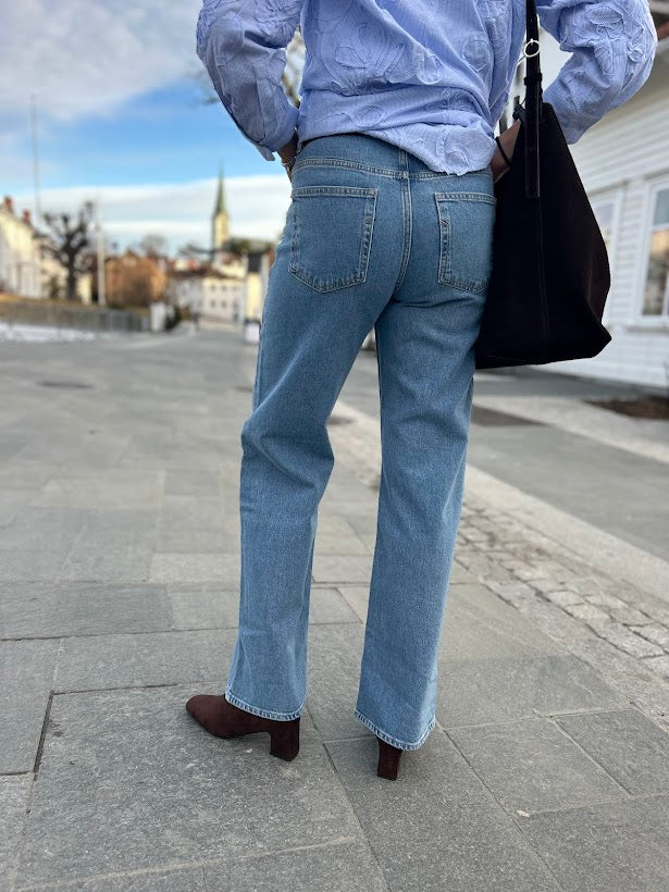 SLFWide Bea-kori HW Jeans