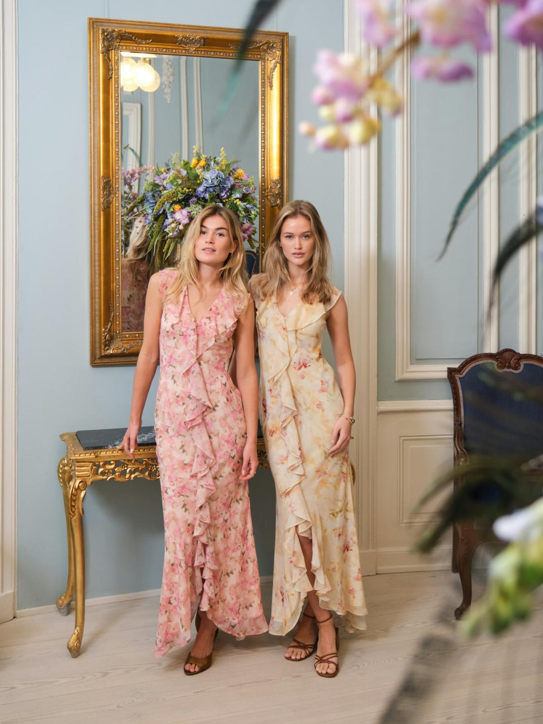 Zella Chiffon Print Dress