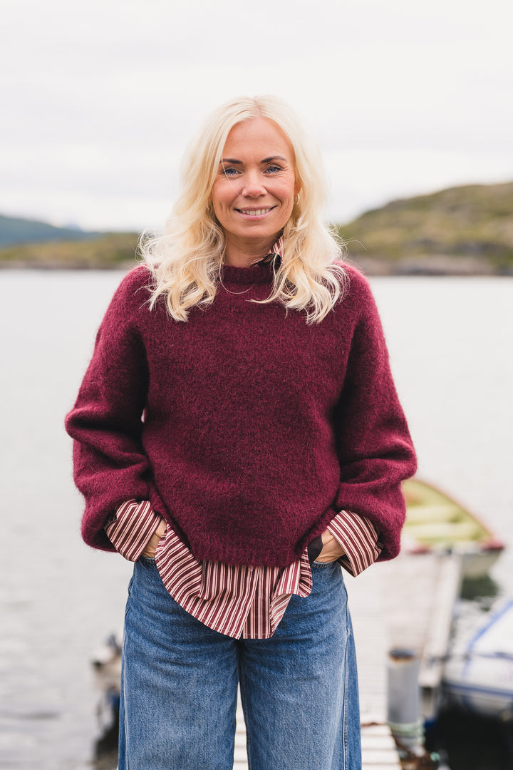 Thea amalie pullover choco