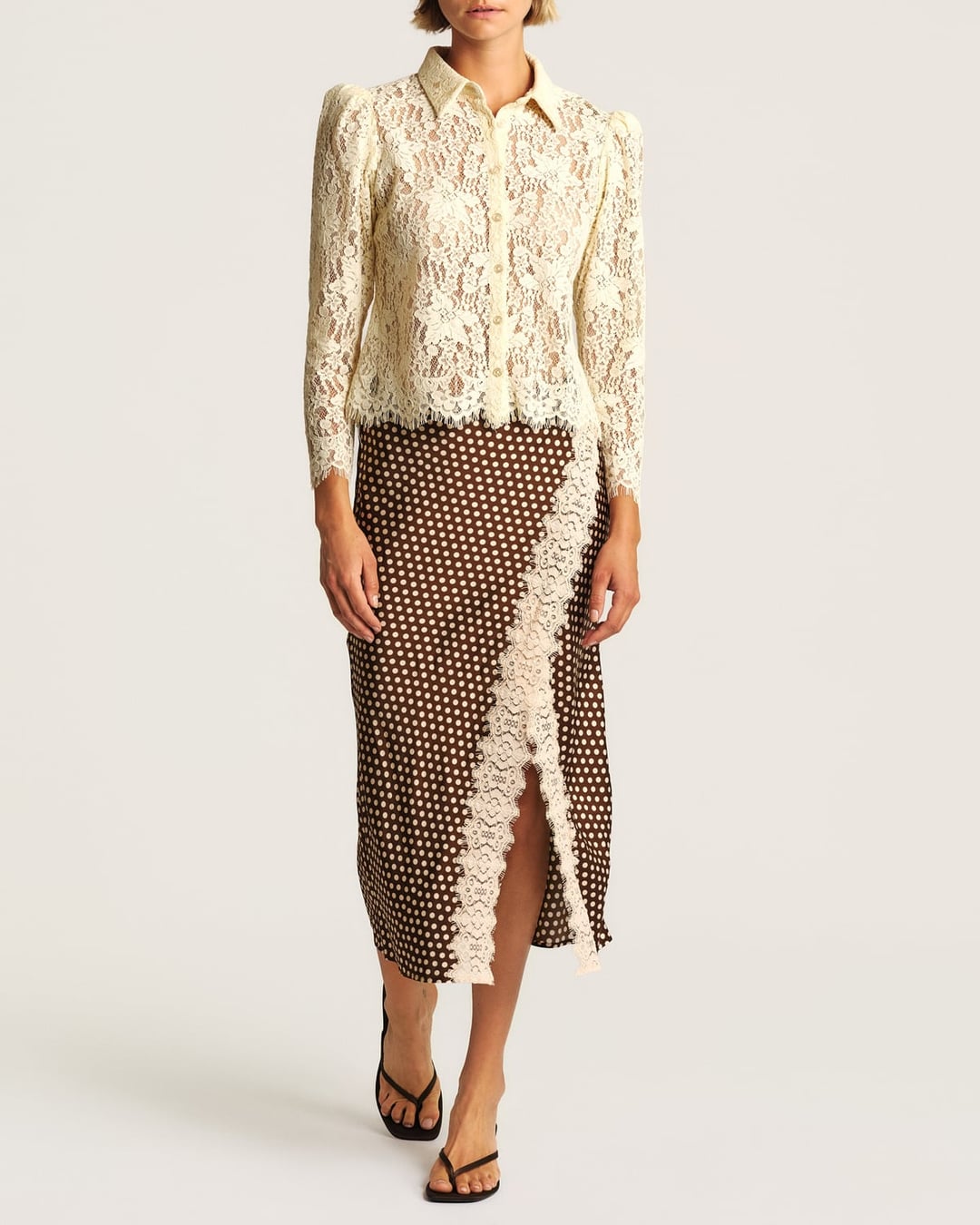 Lace shirt vintage