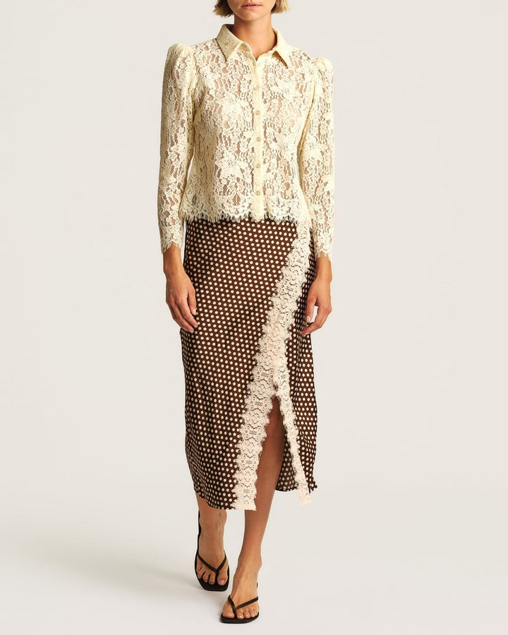 Lace shirt vintage
