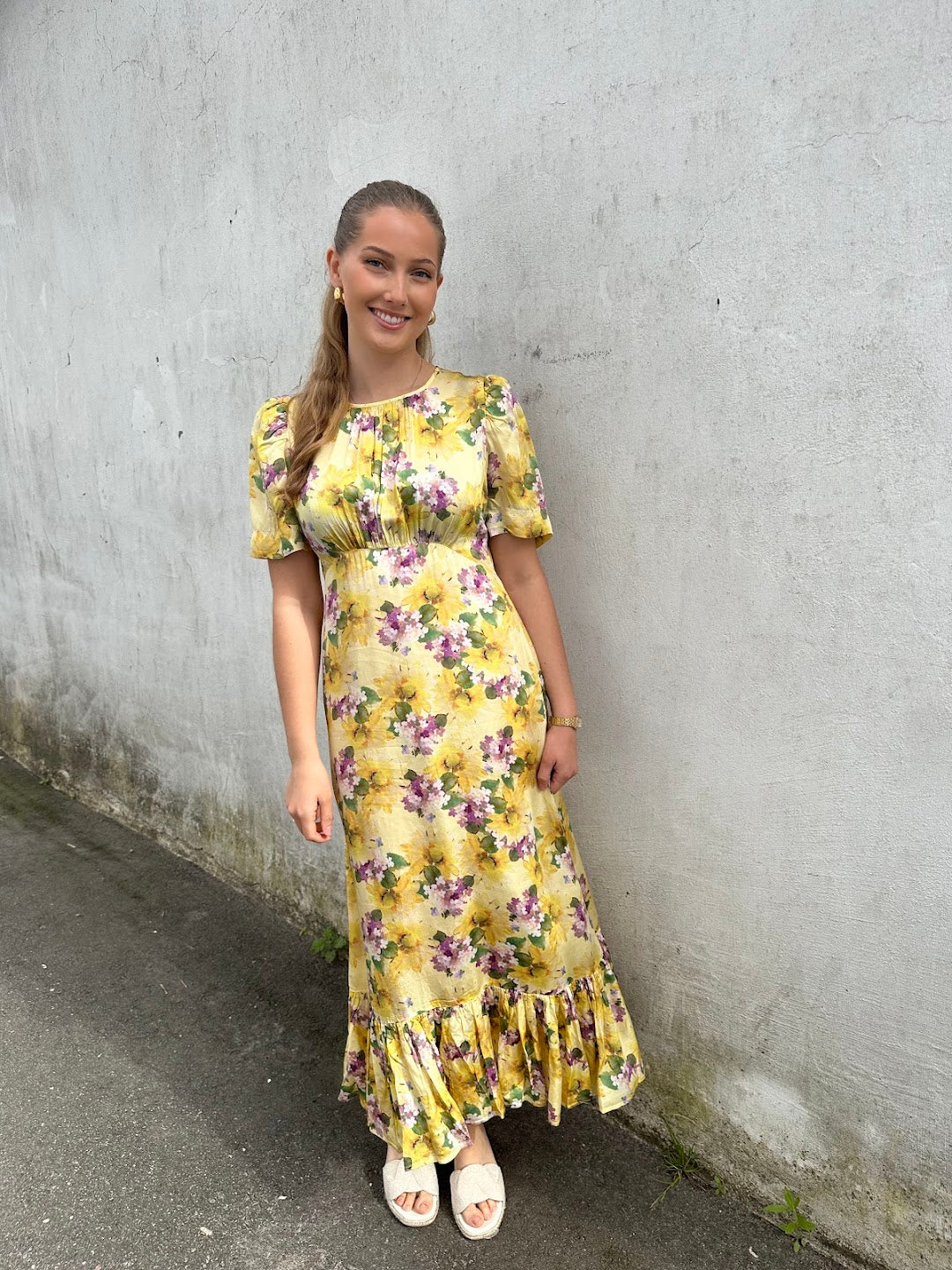 Satin Midi Dress