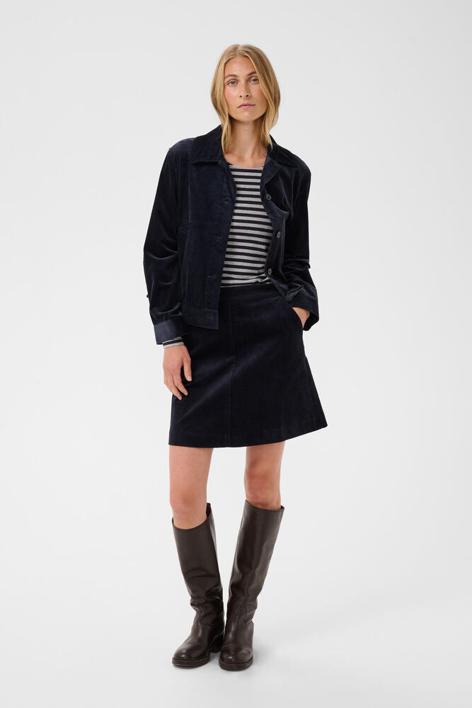 lings skirt dark navy