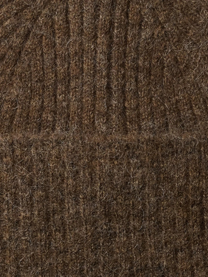 Lulu wool blend knit beanie dachshund