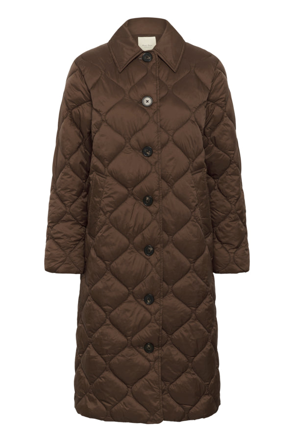 Carine jakke downtown brown
