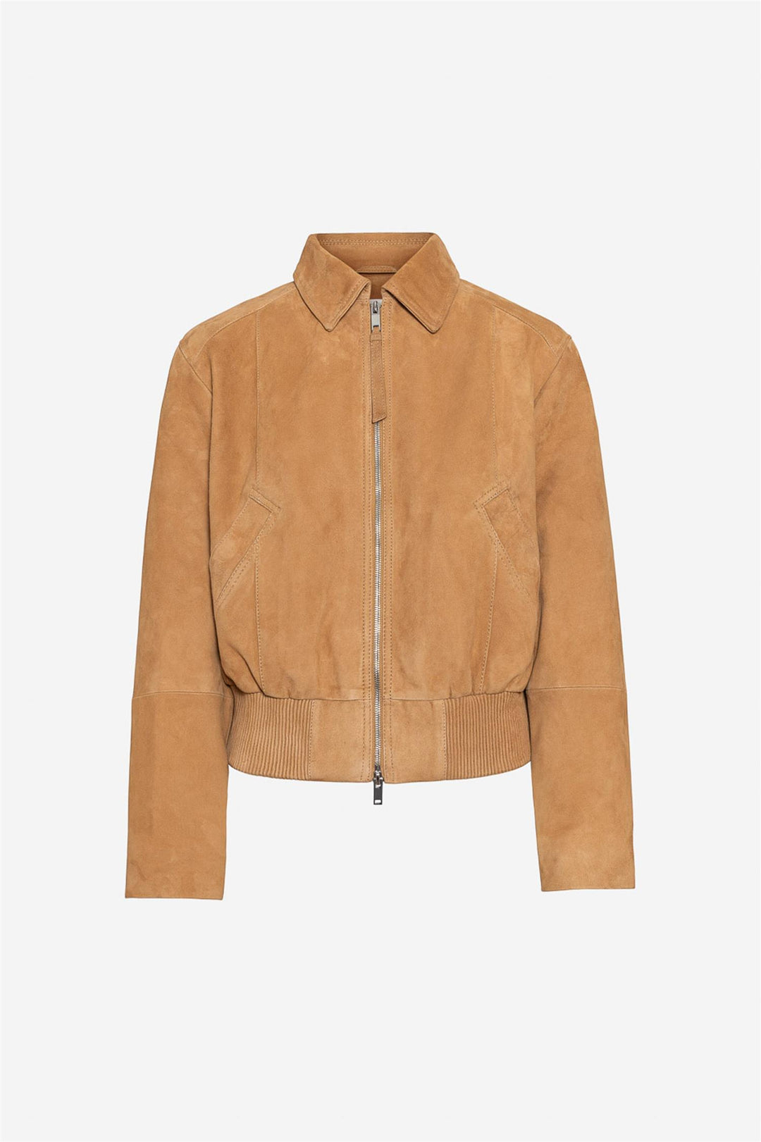 Lex Leather Bomber Jacket