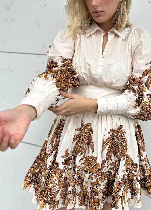 Poplin Mini Dress