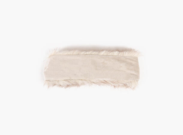 Renee pannebånd fuskepels beige